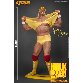 WWE Wrestling Statue 1/4 Hulk Hogan Hulkamania 49 cm